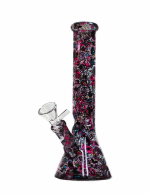 Glass Bong – Mini Mushroom (17cm)