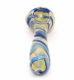 HAND PIPE | 3″ – Fumed Frit Cap