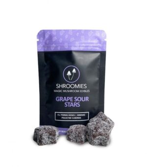 Shroomies – Grape Sour Stars 3000mg