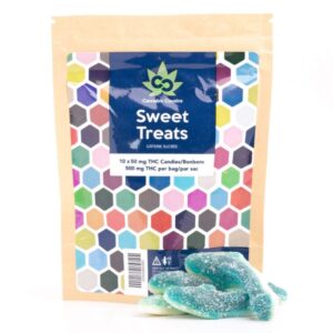 Cannabis Cousins – 500mg THC Blue Raspberry Sharks